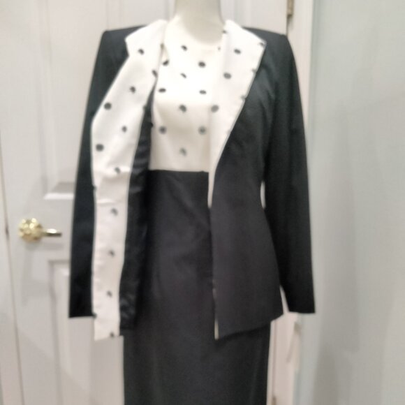 Bob Mackie Sheath Jacket Dress, Size 8, Made in America, New with Tags - Picture 5 of 15